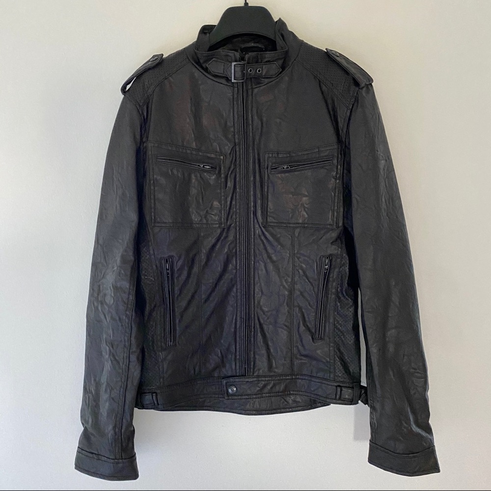 ZARA FAUX LEATHER JACKET